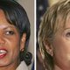 Condoleezza Rice; Hillary Clinton
FILES/AFP/Getty Images; FILES/AFP/Getty Images